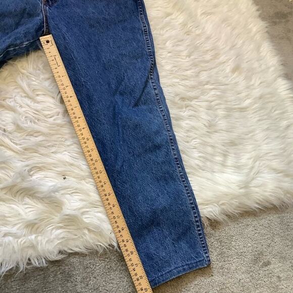 Chic Made in the USA Mom Jeans Short Size 16 Petite Cute Vintage Summer Blue - Picture 7 of 12